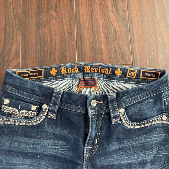 Rock Revival Sherry Easy Skinny Mid-Rise Jeans Women's Size 28 - Picture 5 of 5